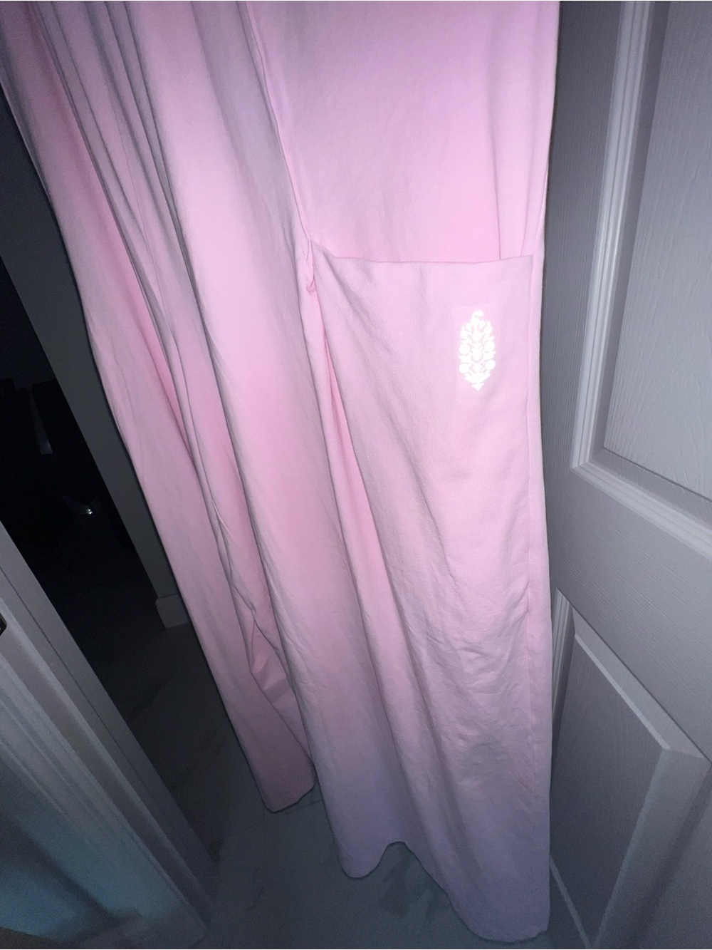 NWT Free People FP Movement Hot Shot Strappy Onesie Baby Pink Size: Large - Picture 3 of 12